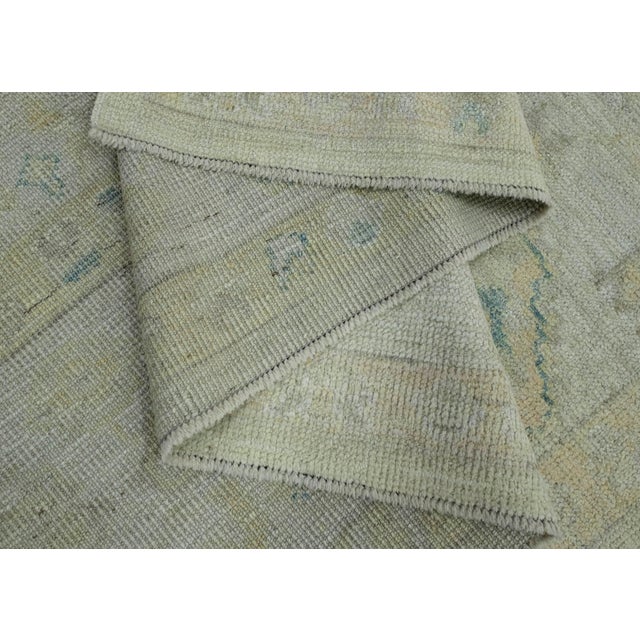 Textile Turkish Oushak Rug 8'9" x 11'8" #18539 For Sale - Image 7 of 8