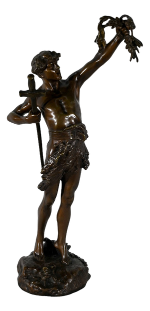 Franck Lemoine, Victoria, Early 1900s, Bronze