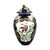 Rococo Scale Blue Revival Silicon China Covered Vase from Booths, 1900s For Sale - Image 3 of 12