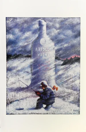 Absolut Statehood: Minnesota, Mike Reed Lithograph