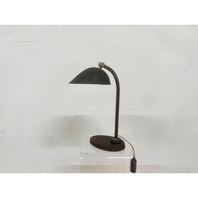 Vintage Desk Lamp from BAG Turgi, Switzerland, 1940s For Sale - Image 12 of 14