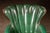 Emerald Vintage Green Vinyl Clamshell Armchair For Sale - Image 8 of 13