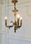 Metal French Gilt Brass Bouillotte Library Ceiling Light, 1890s For Sale - Image 7 of 8