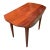 Late 20th Century Scully & Scully Hepplewhite Mahogany Drop-Leaf Extension Dining Table With 3 Leaves For Sale