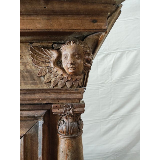 18th Century French Provincial Walnut Buffet À Deux Corps, Renaissance Style, Circa 1760 For Sale - Image 11 of 18