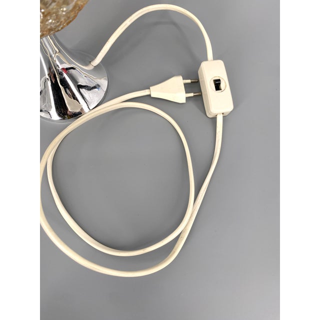 Glass Space Age Table Lamp by Richard Essig, 1960s For Sale - Image 7 of 11