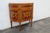 French Bombay Demilune Inlay Commode Small Dresser Large Nightstand 6063 For Sale - Image 10 of 16