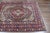 Textile 1970s Vintage Handmade Wool Cotton Burgundy Area Rug For Sale - Image 7 of 11