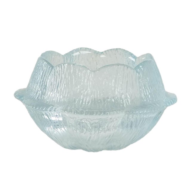 Danish Glass Bowl by Sidse Werner for Holmegaard, 1980s For Sale - Image 9 of 9
