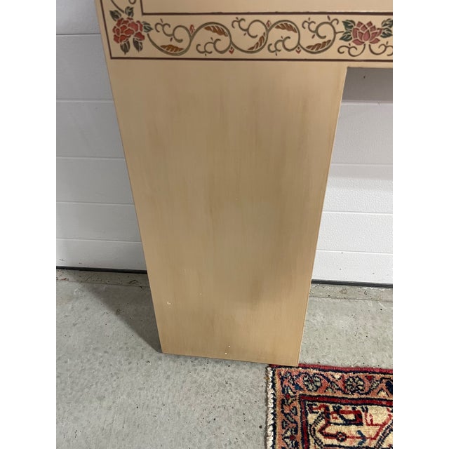 Paint Late 20th Century Coromandel Panel Style King Headboard For Sale - Image 7 of 12