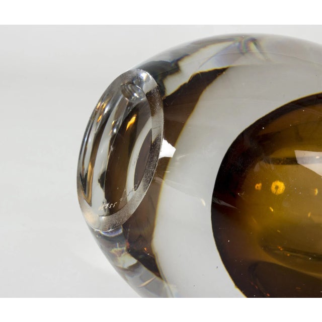 1950s Glass Ventana Vase by Mona Morales-Schildt For Sale - Image 5 of 7