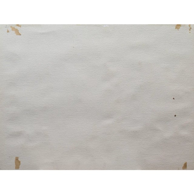 'Tropical Breeze, Madagascar' by Paul J. Samuel, 1979, American School Watercolor For Sale In Monterey, CA - Image 6 of 6