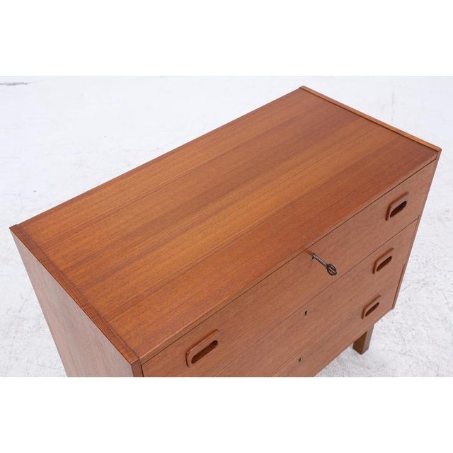 Mid-Century Teak Chest of Drawers, 1960s-1970s For Sale - Image 6 of 12