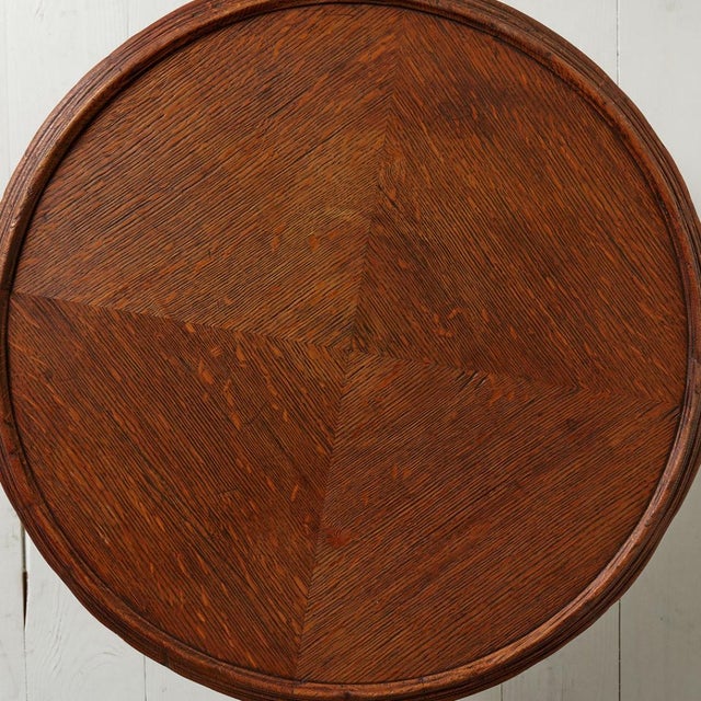 Traditional 19th Century Belgian Oak Coffee Table For Sale - Image 3 of 3