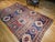 Red 19th Century Caucasian Kazak Kilim, Geometric Pattern, Wool Flatweave, Blue & Green, 7' X 12' For Sale - Image 8 of 18