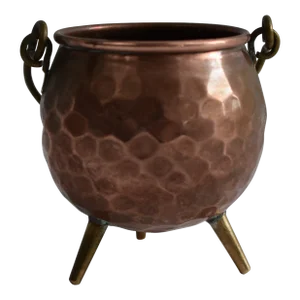Small 1950s Copper Cauldron