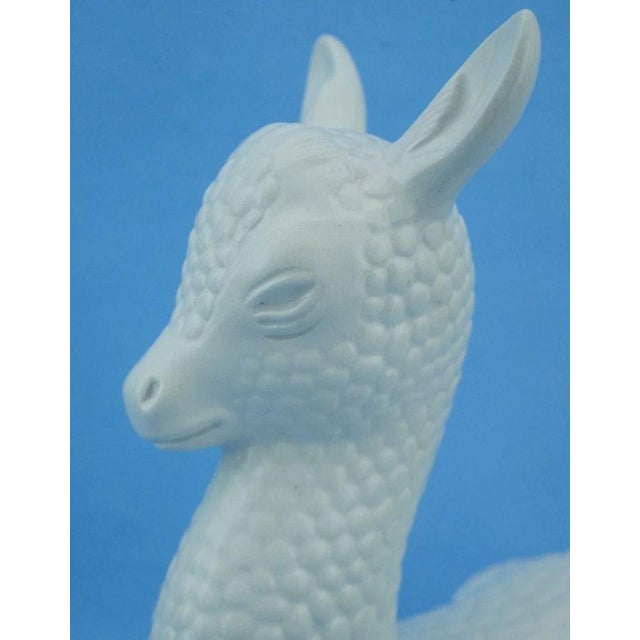 Art Deco Ceramic Baby Deer Sculpture by Giovanni Gariboldi for Richard Ginori Factory, Italy, 1900s For Sale - Image 18 of 18