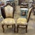 We bring this beautiful and clasical french style dining chair. Fully refinished and reupholstered using a high end...