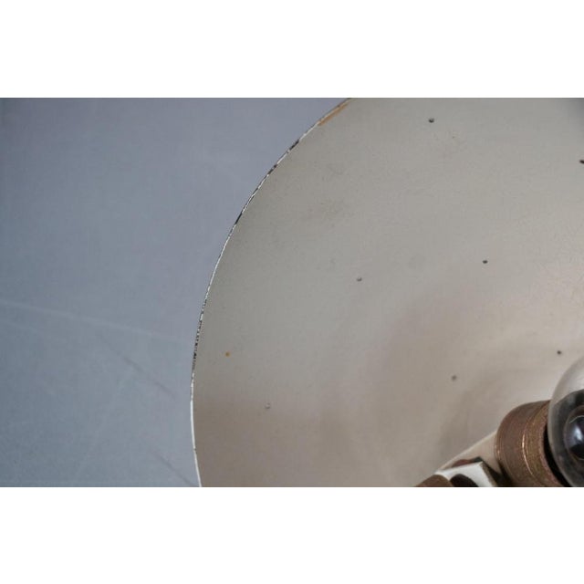 Perforated Metal Mushroom Table Lamp in the style of Carl Auböck, Austria, 1950s For Sale - Image 11 of 13