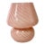 Vintage Boho Chic Hollywood Regency Murano Style Mushroom Table Lamp. For Sale