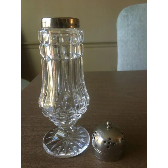 Transparent Waterford Crystal "Lismore" Shaker For Sale - Image 8 of 10