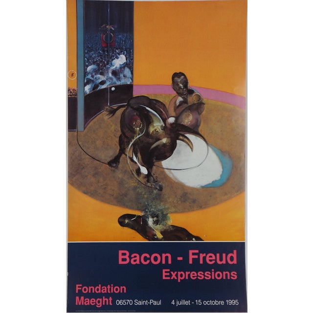 Bullfight Study Poster by Francis Bacon For Sale