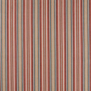Morris & Co. Woodford Stripe Fabric in Mulberry - a sample For Sale