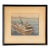 Robert Wathen Watercolor and Gouache Painting of Steam Boat "Allen B. Wood" American Barge Line Co. For Sale