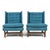 Mid-Century Modern Edward Wormley Lounge Chairs by Dunbar (Pair) For Sale - Image 3 of 10