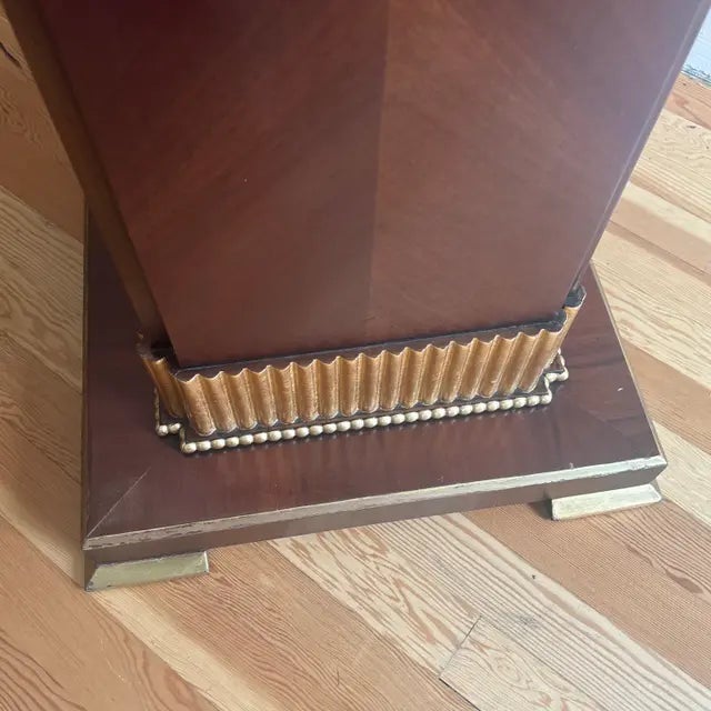 Early 21st Century Francesco Molon Luxury Furniture Column/Pedestal Set of 2 For Sale - Image 5 of 6