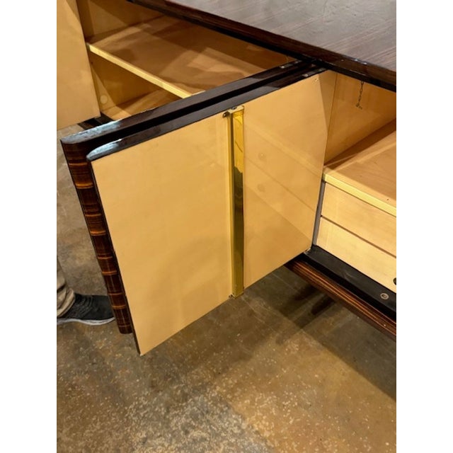 French Mid Century Macassar Sideboard For Sale - Image 9 of 14