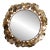 Curtis Jere Brutalist Mid Century Signed Raindrops Metal Wall Mirror For Sale