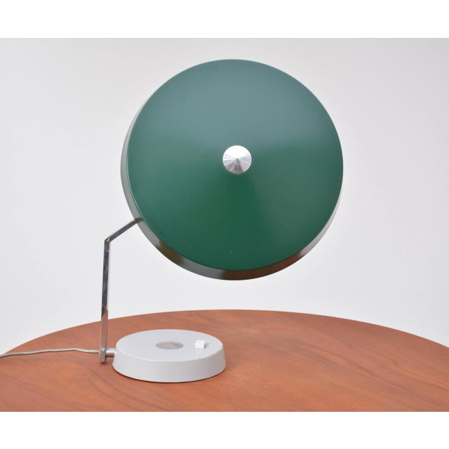 Mid-Century Modern Vintage Desk Lamp with Flexible Shade For Sale - Image 3 of 7
