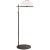 Kelly Wearstler for Visual Comfort Signature Dulcet Medium Pharmacy Floor Lamp in Bronze with White Glass For Sale