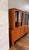 An exceptional Danish Modern display cabinet and sideboard designed and crafted by Skovby Møbelfabrik A/S of Denmark, one...