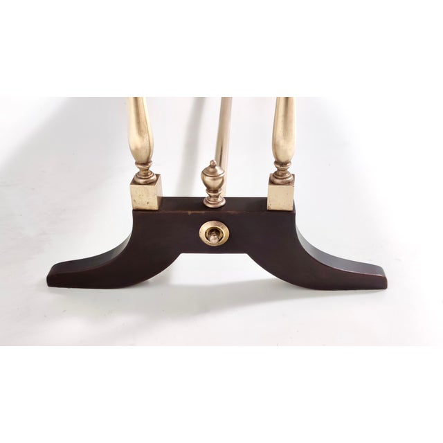 Vintage Beech Coffee Table with Rectangular Marble Breccia Pernice Top, 1960s For Sale - Image 13 of 14