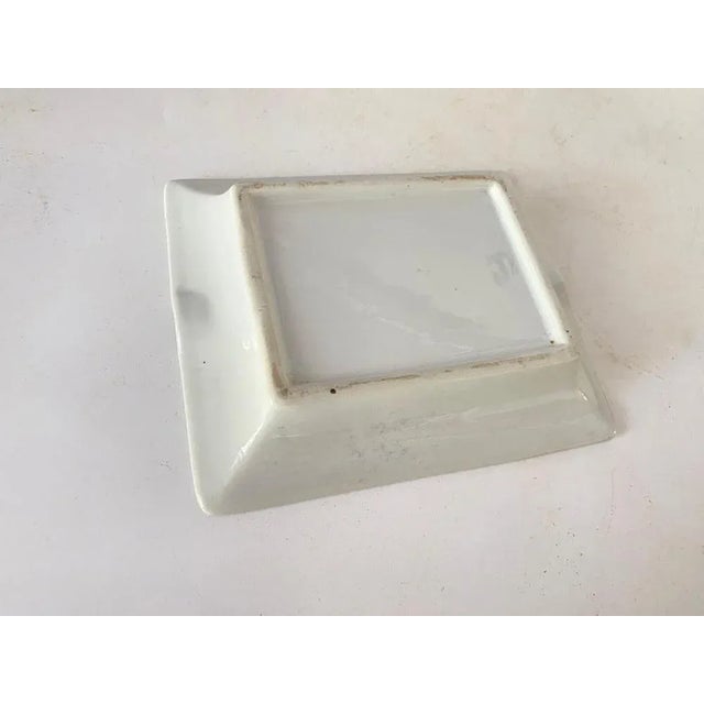 Blue and Yellow Ceramic Ashtray or Vide Poche, Italy, 1960s For Sale - Image 4 of 8