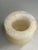 Neoclassical Alabaster Off-White Small Vase For Sale - Image 9 of 12