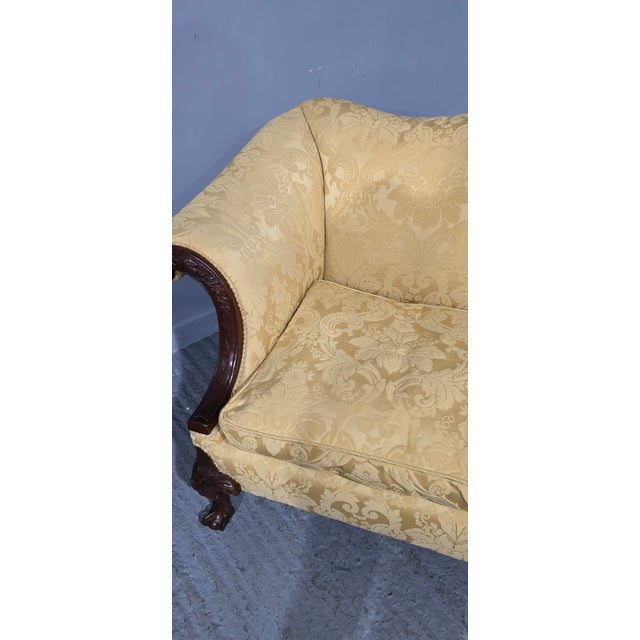 Camel Backed Mahogany Sofa, 1910s For Sale - Image 16 of 18