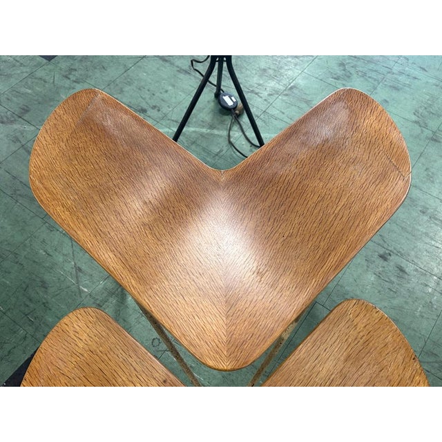 Wood Nesting Tables by Jacques Hitier, 1952, Set of 3 For Sale - Image 7 of 12
