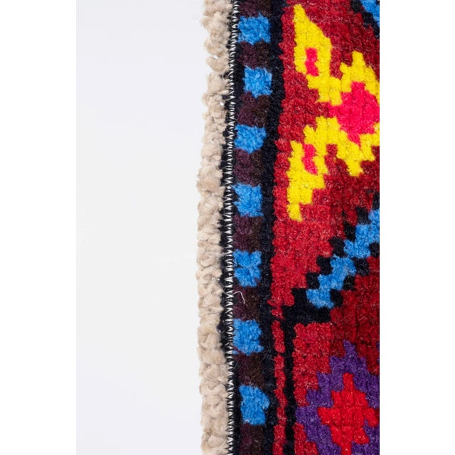 Vintage Colorful Turkish Herki Runner Rug 2'6" X 12'4" For Sale - Image 10 of 13