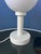 Mid-Century Space Age White Opaline Glass Table Lamp For Sale - Image 9 of 10