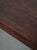 Scrolled Iron Base Coconut Top Dining Room Table For Sale - Image 11 of 14