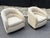 Contemporary Vintage Upholstered Swivel Barrel Chairs by Precedent Furniture - A Pair For Sale - Image 3 of 12