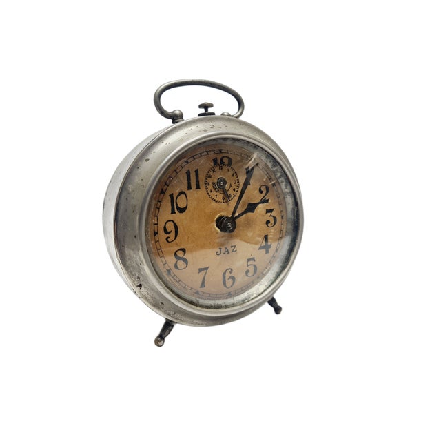1930s Vintage French Clock from Jaz, 1930s For Sale - Image 5 of 15