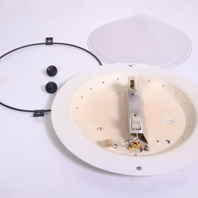 Glass and Metal Wall Lamps, 1980s, Set of 2 For Sale - Image 15 of 18