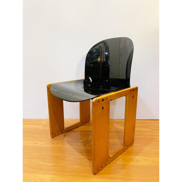 1970s A Dialogo Chairs by Afra and Tobia Scarpa for B&B, 1970s, Set of 2 For Sale - Image 5 of 13