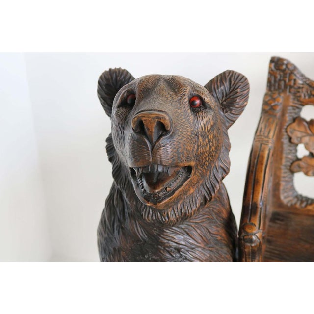 Make sure you always come home with a warm welcome with this marvelous Black Forest sofa in your hallway. Carved out of...