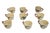 Cream Vintage Franciscan Apple California Pottery Dinnerware Collection – 21 Pieces For Sale - Image 8 of 14