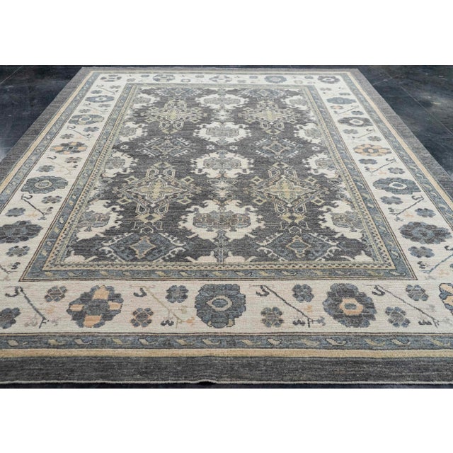 Turkish Oushak Rug 9'1" x 12'8" #20268 Explore a curated collection of hallway runners, wool rugs, and handmade...